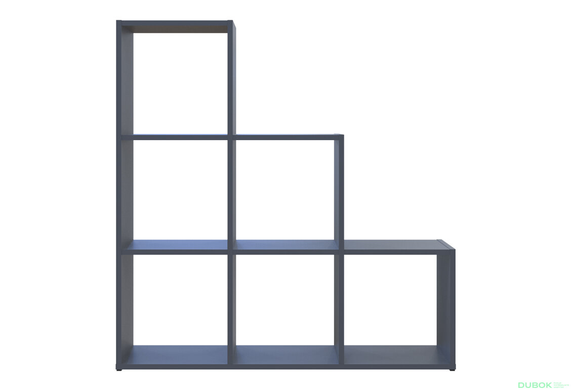 Obrázek 2 - Regál otevřený Step 3х3 102.6х28.8х106.1 grafit