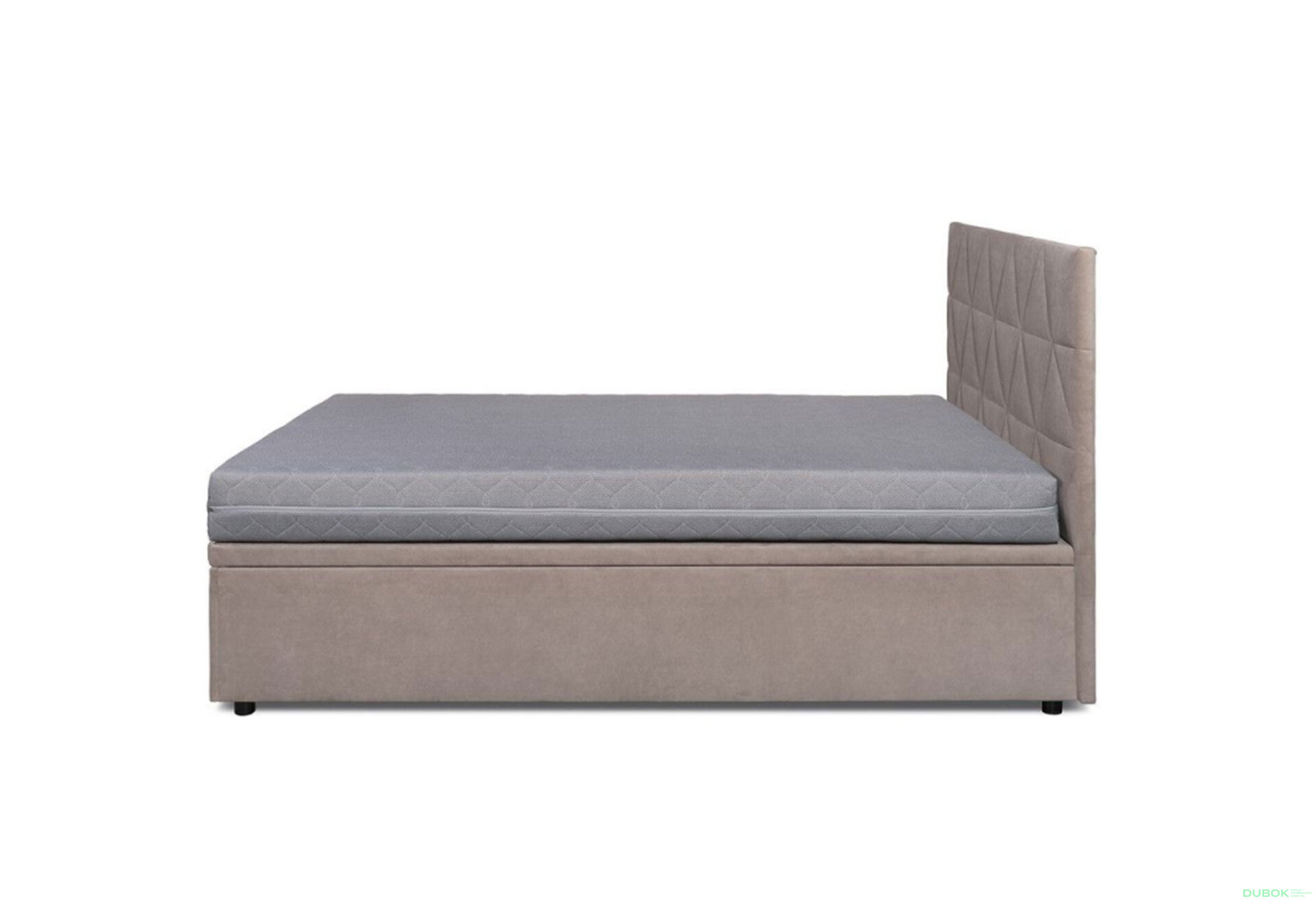 Obrázek 4 - Postel Fro Caro 140x200 s roštem, úložným prostorem Mono 233, béž