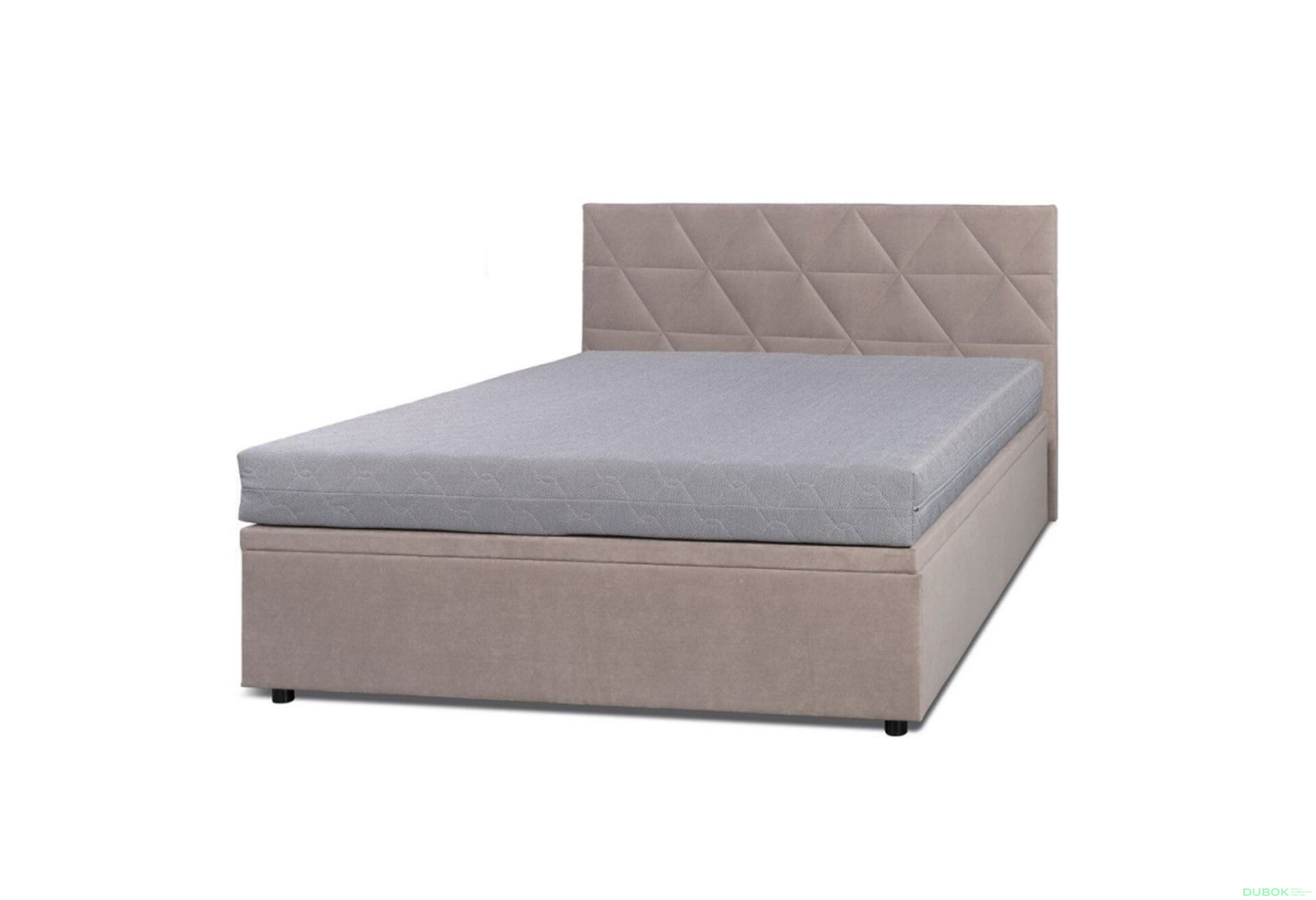 Obrázek 5 - Postel Fro Caro 140x200 s roštem, úložným prostorem Mono 233, béž