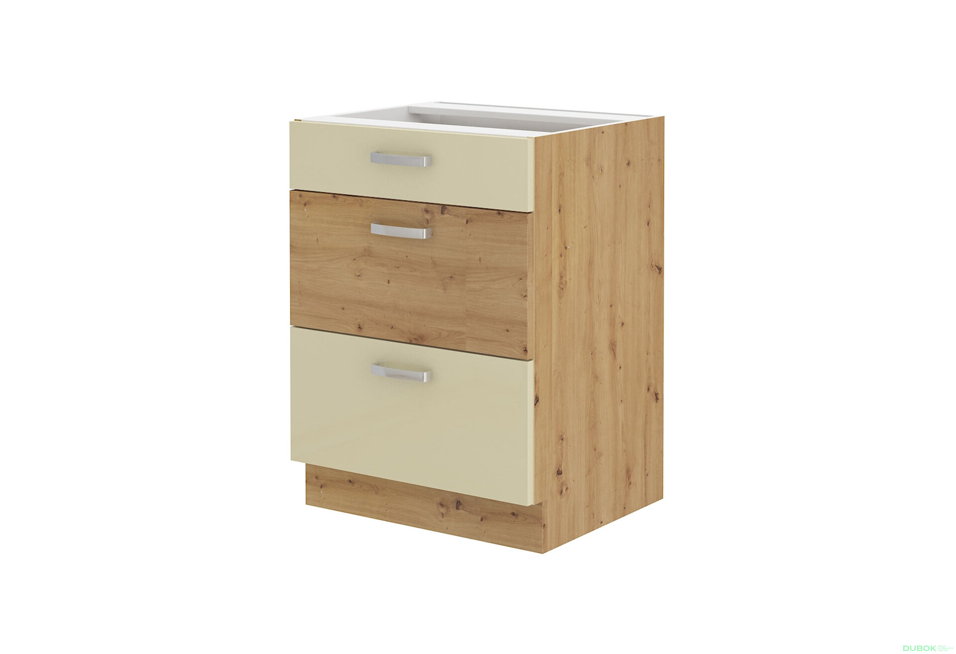 Obrázek 5519 - Kuchyňská sestava 2.75x1.5 m Artisan / krém lesk