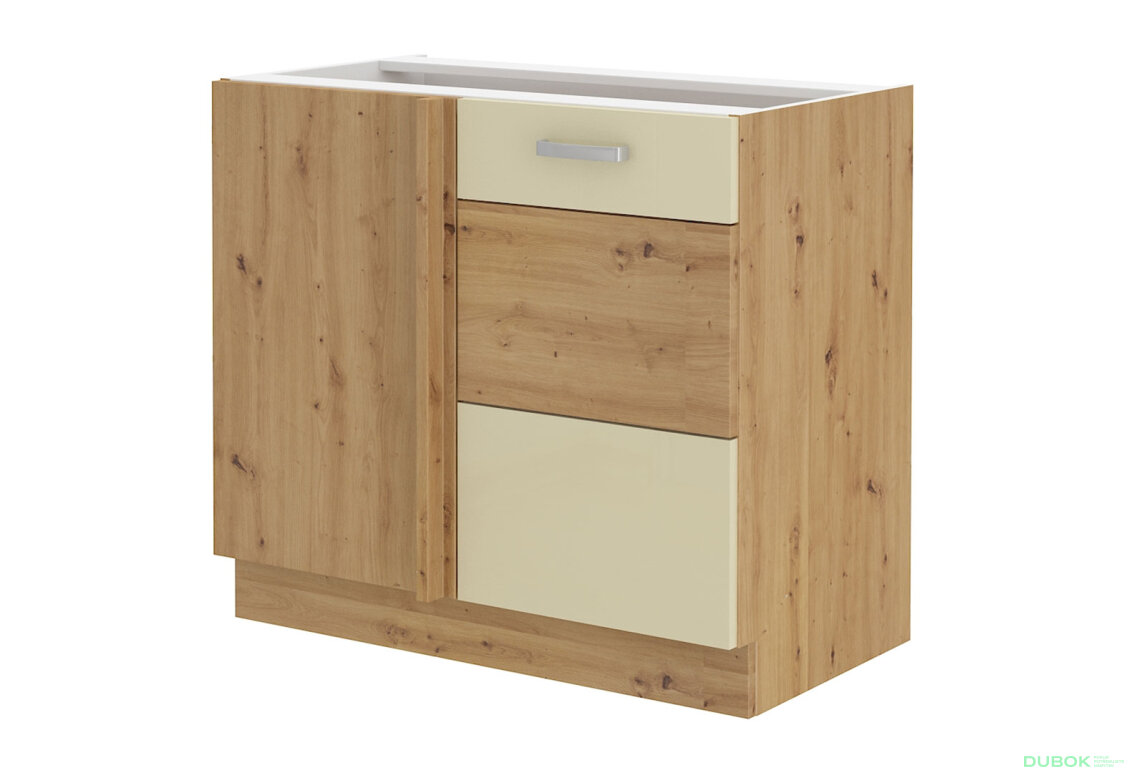 Obrázek 5529 - Kuchyňská sestava 2.75x1.5 m Artisan / krém lesk