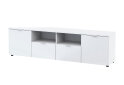 Obrázek 1 - TV stolek s dvířky a zásuvkami Ron 4 180 cm Bílý Vystavený kus