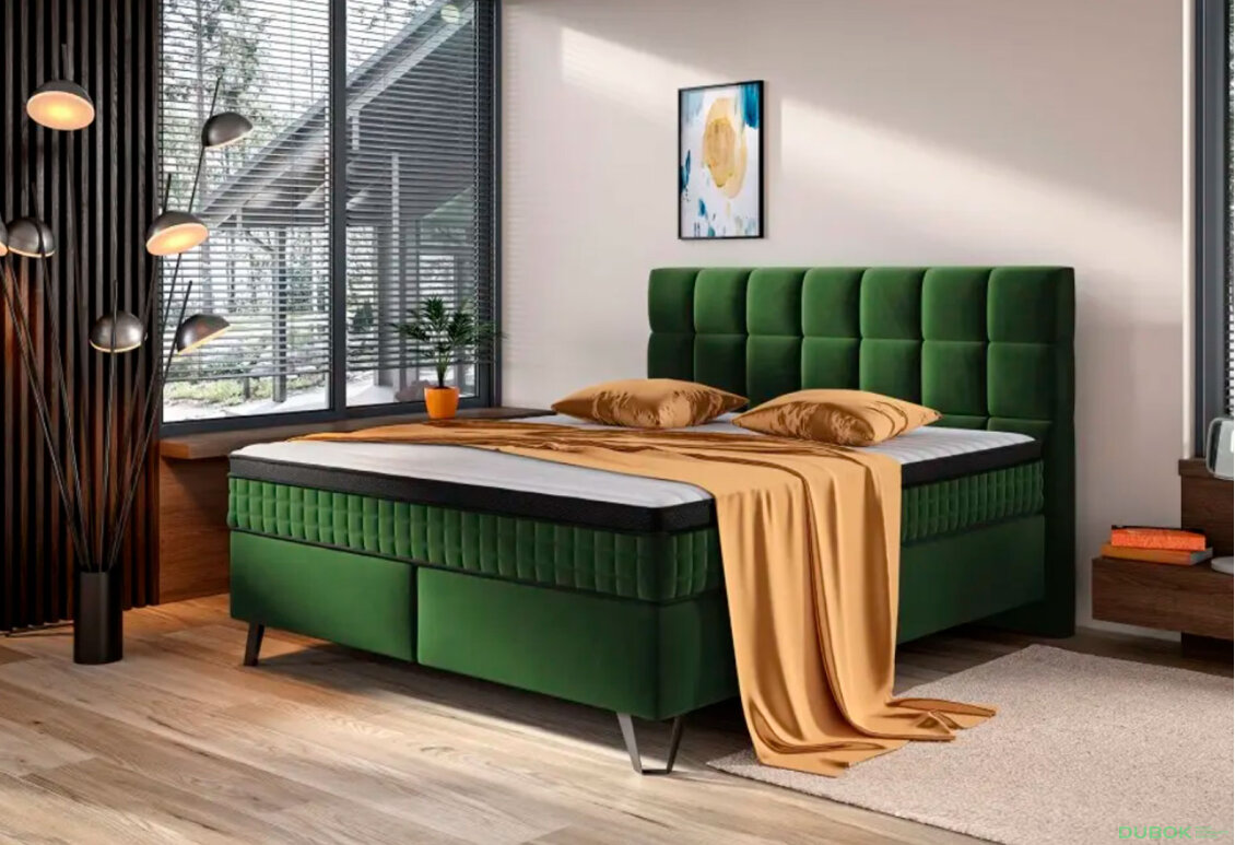 Obrázek 2 - Postel Alexander 180x200 s roštem Fresh 13 Lech, Multipocket