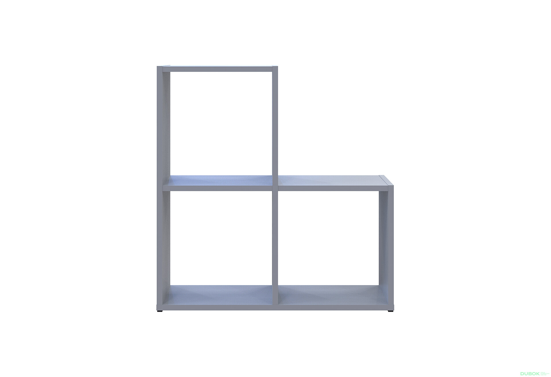 Obrázek 2 - Regál otevřený Step 2х2 69х28.8х71.4 šedý