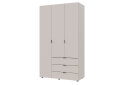 Obrázek 6715 - Skříň 3D s regálem se zásuvkami Gelar 176.2 cm kašemír