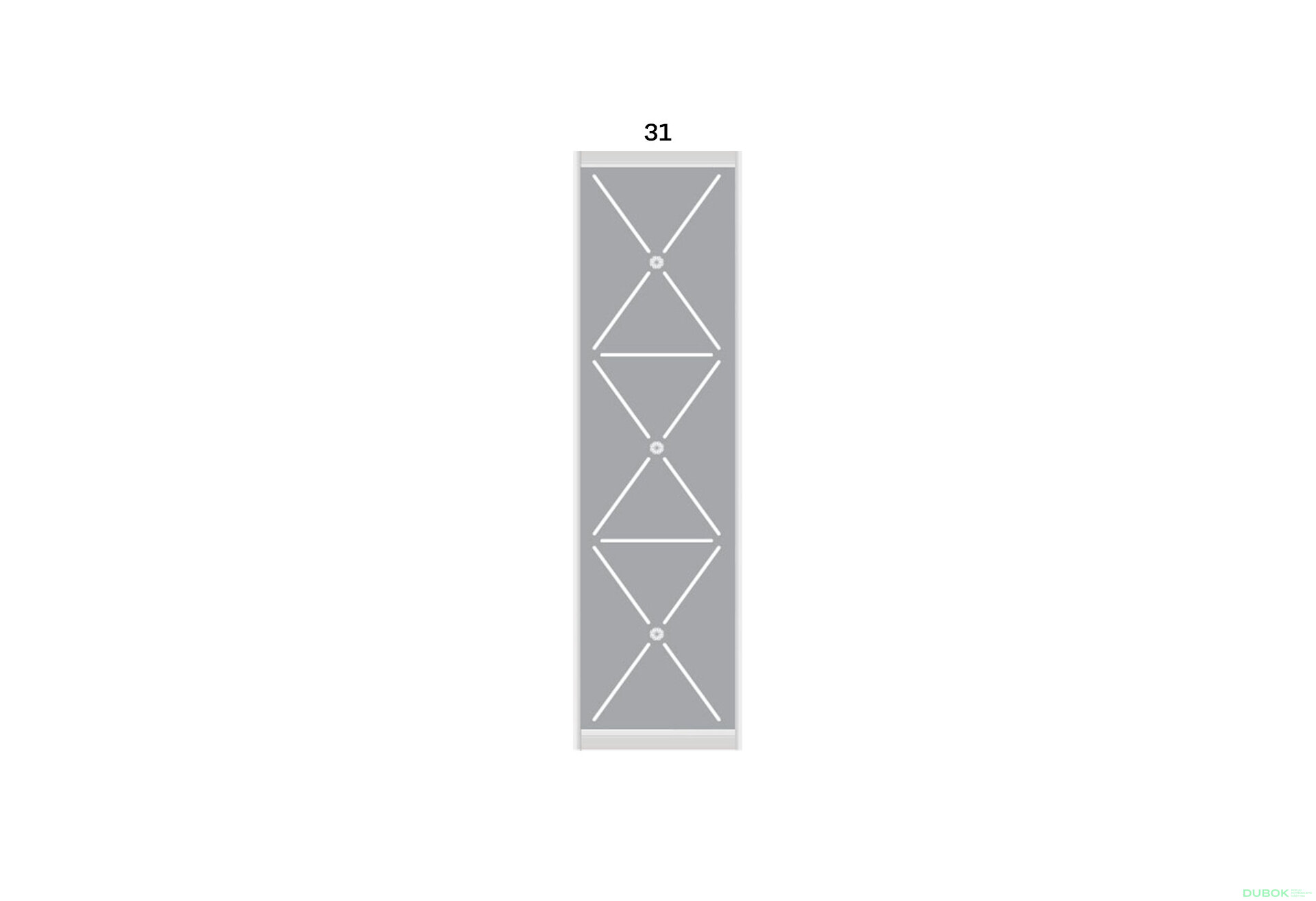 Obrázek 4 - Fasáda F-630 Umělecký materiál WT Rim-Veneziano 4D 2,5 m