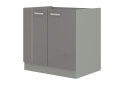 Obrázek 5125 - Kuchyňská sestava 2.6 m (I) Grey šedý platinový / šedý lesk