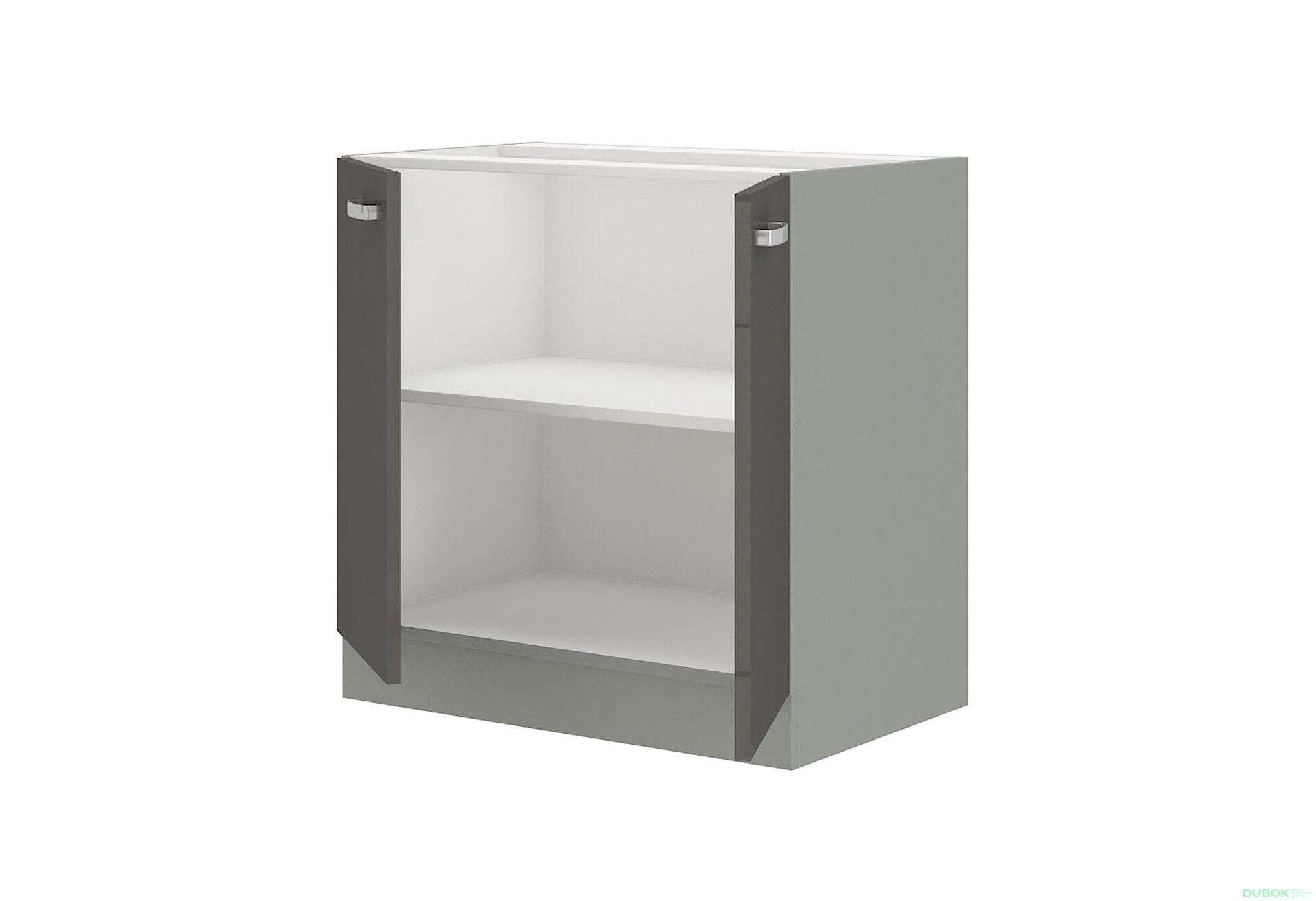 Obrázek 2 - 80 D 2F BB Grey šedý platinový / šedý lesk