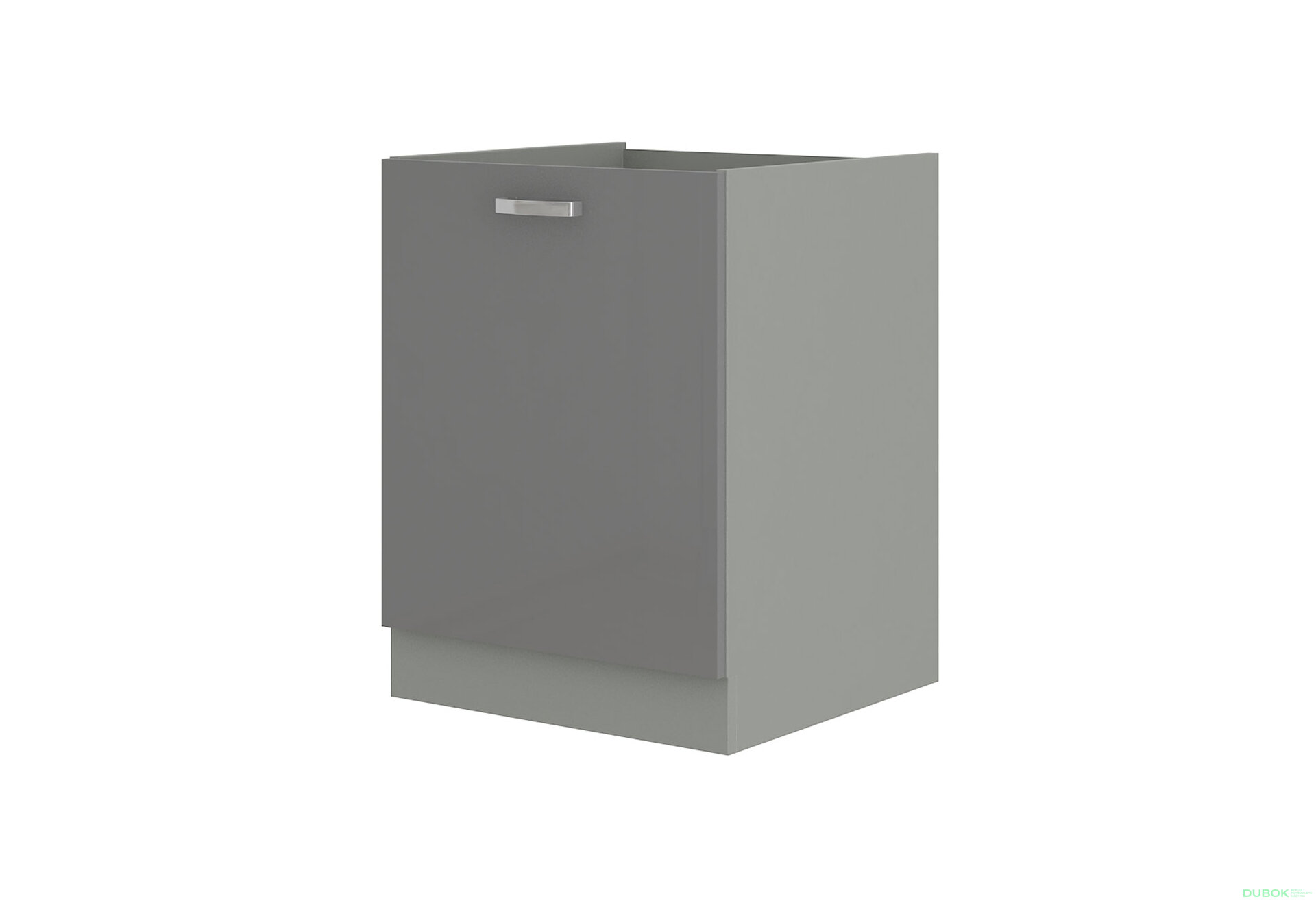 Obrázek 1 - 60 D 1F BB Grey šedý platinový / šedý lesk