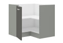 Obrázek 2 - 89x89 DN 1F BB Grey šedý platinový / šedý lesk