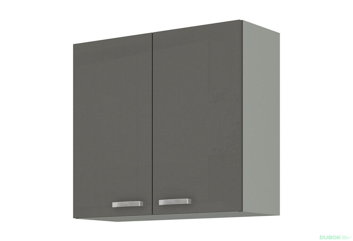 80 G-72 2F Grey šedý platinový / šedý lesk