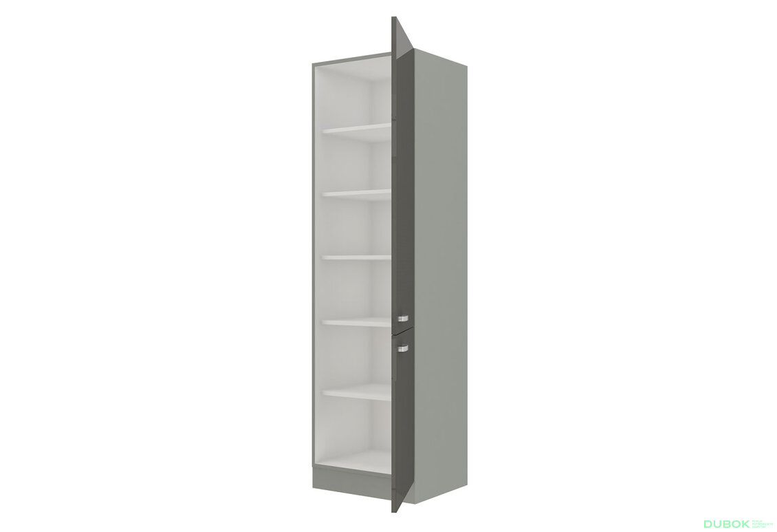 Obrázek 2 - 60 DK-210 2F Grey šedý platinový / šedý lesk