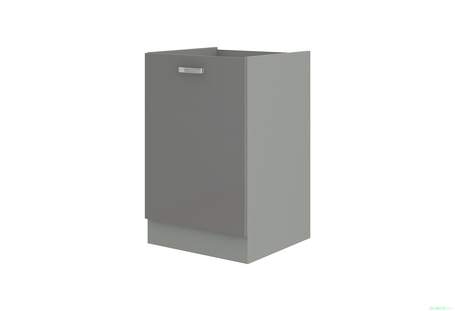 Obrázek 1 - 40 D 1F BB Grey šedý platinový / šedý lesk