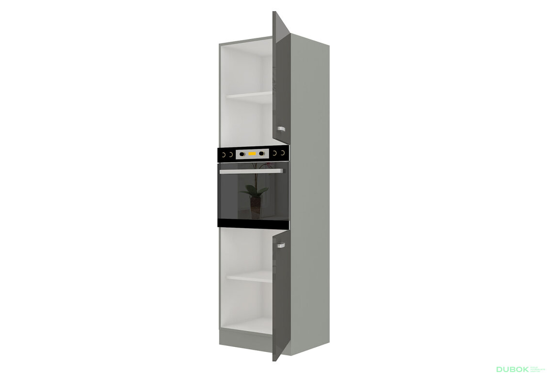 Obrázek 2 - 60 DP-210 2F Grey šedý platinový / šedý lesk