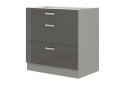 Obrázek 1 - 80 D 3S BB premium box Grey šedý platinový / šedý lesk