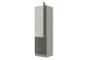 Obrázek 2 - 60 DKS-210 3S 1F premium box Grey šedý platinový / šedý lesk
