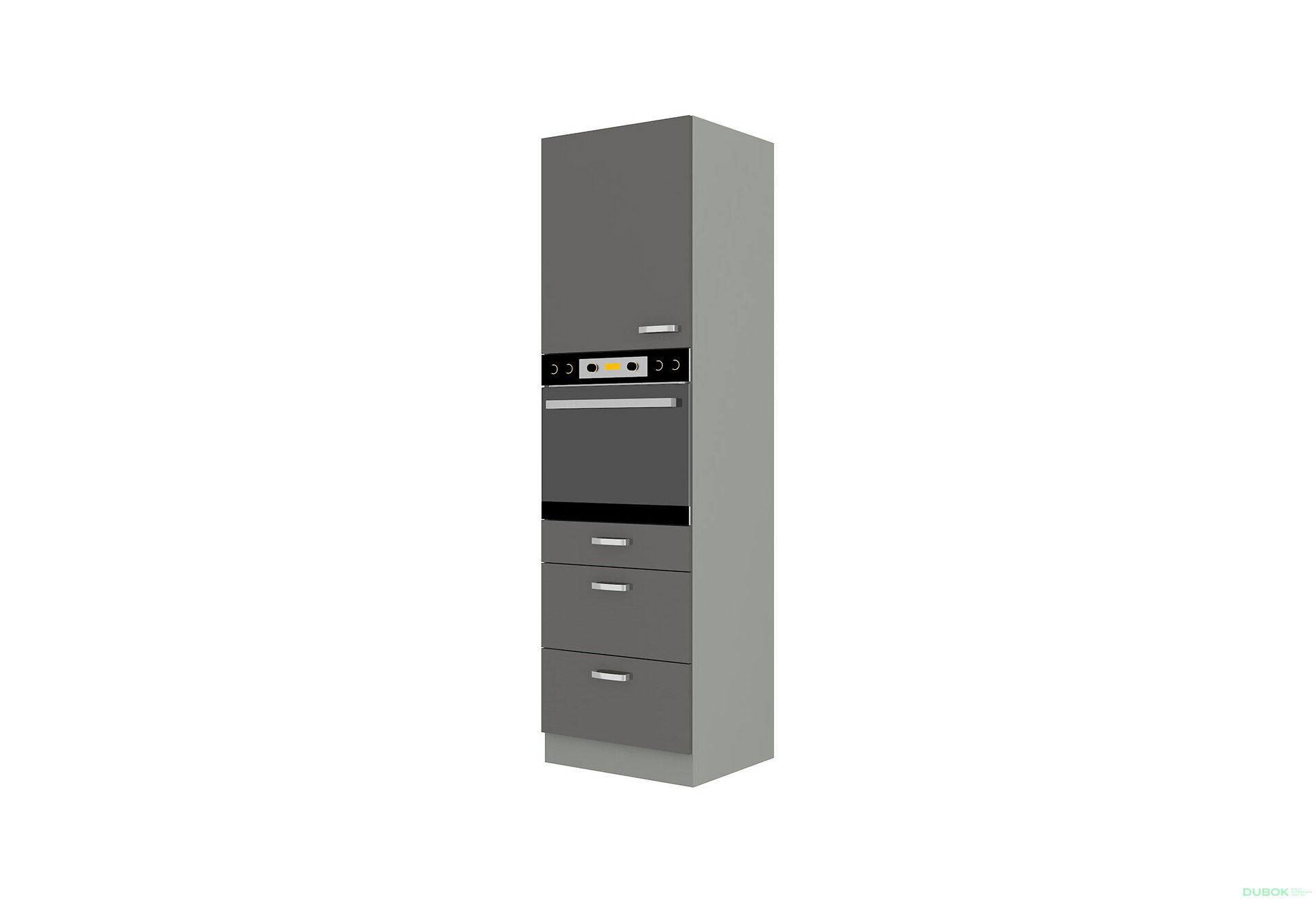 Obrázek 1 - 60 DPS-210 3S 1F premium box Grey šedý platinový / šedý lesk