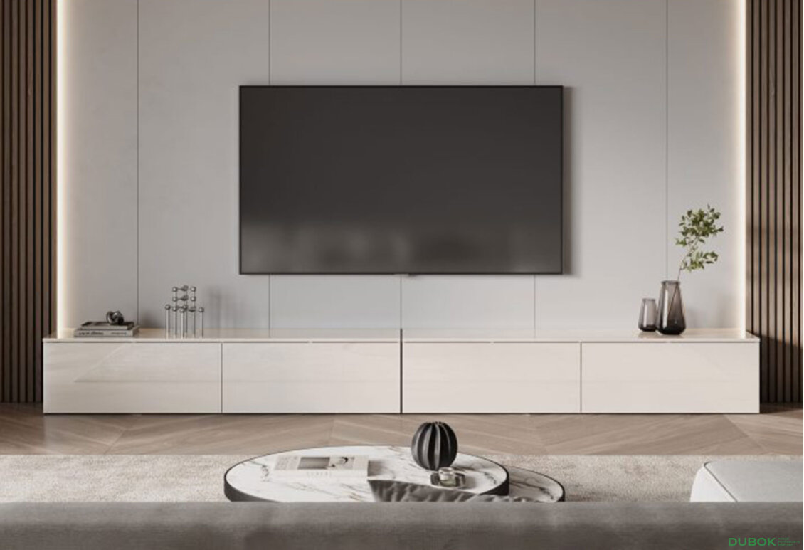Obrázek 2 - TV stolek 1,75 kašmírový lesk Legs Box