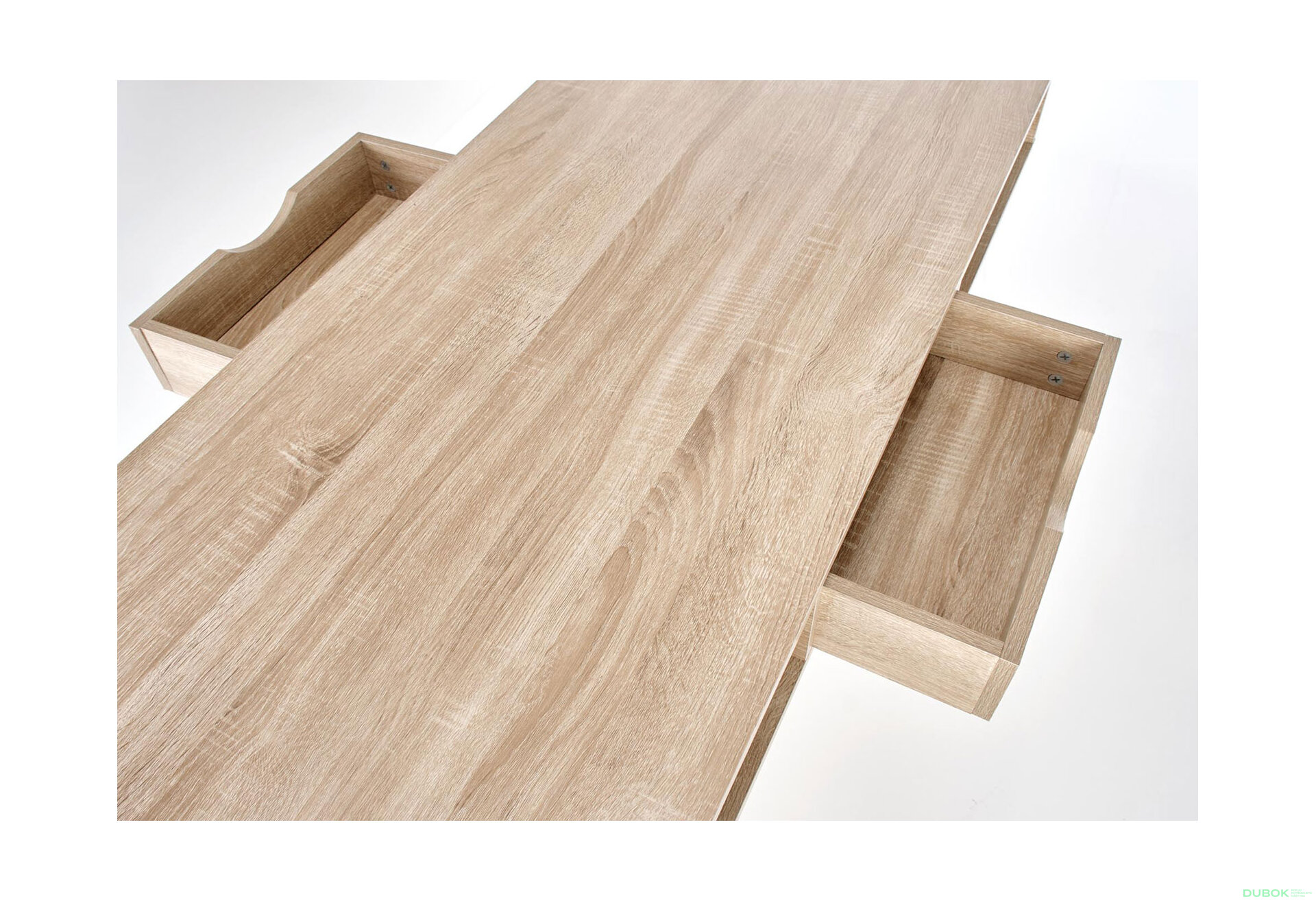 Obrázek 6 - Psací stůl B48 dub sonoma / bílý