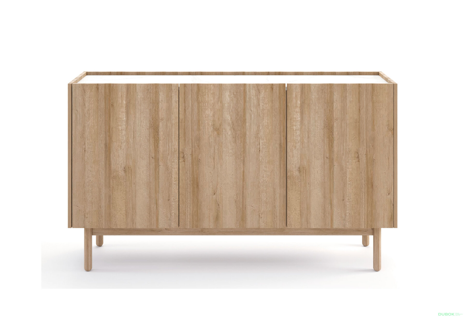 Obrázek 2 - Komoda K144/83 riviéra / mramor bianco Boho