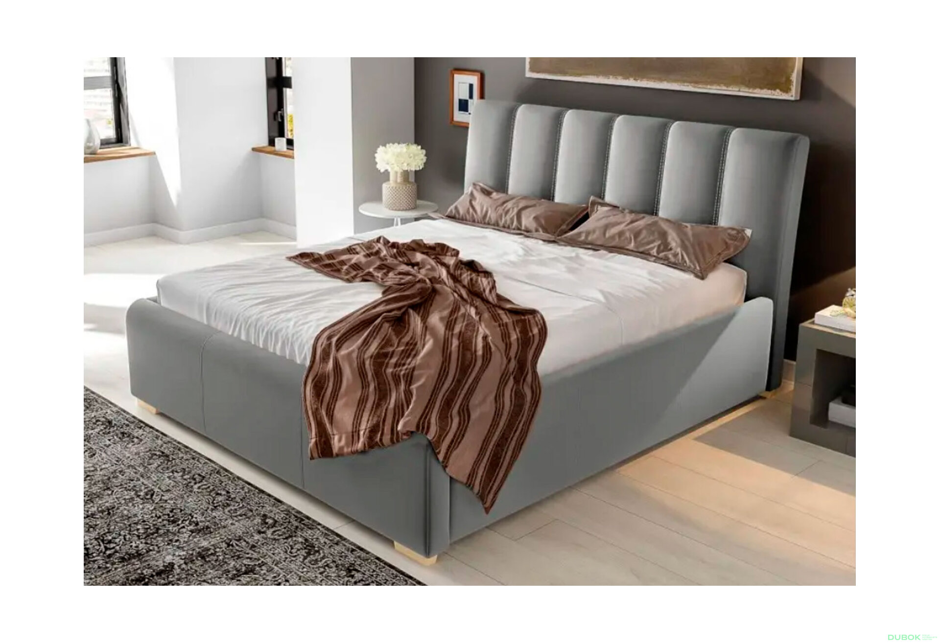 Obrázek 2 - Postel Everest 160x200 Matt Velvet 85 Davis G4 Buk