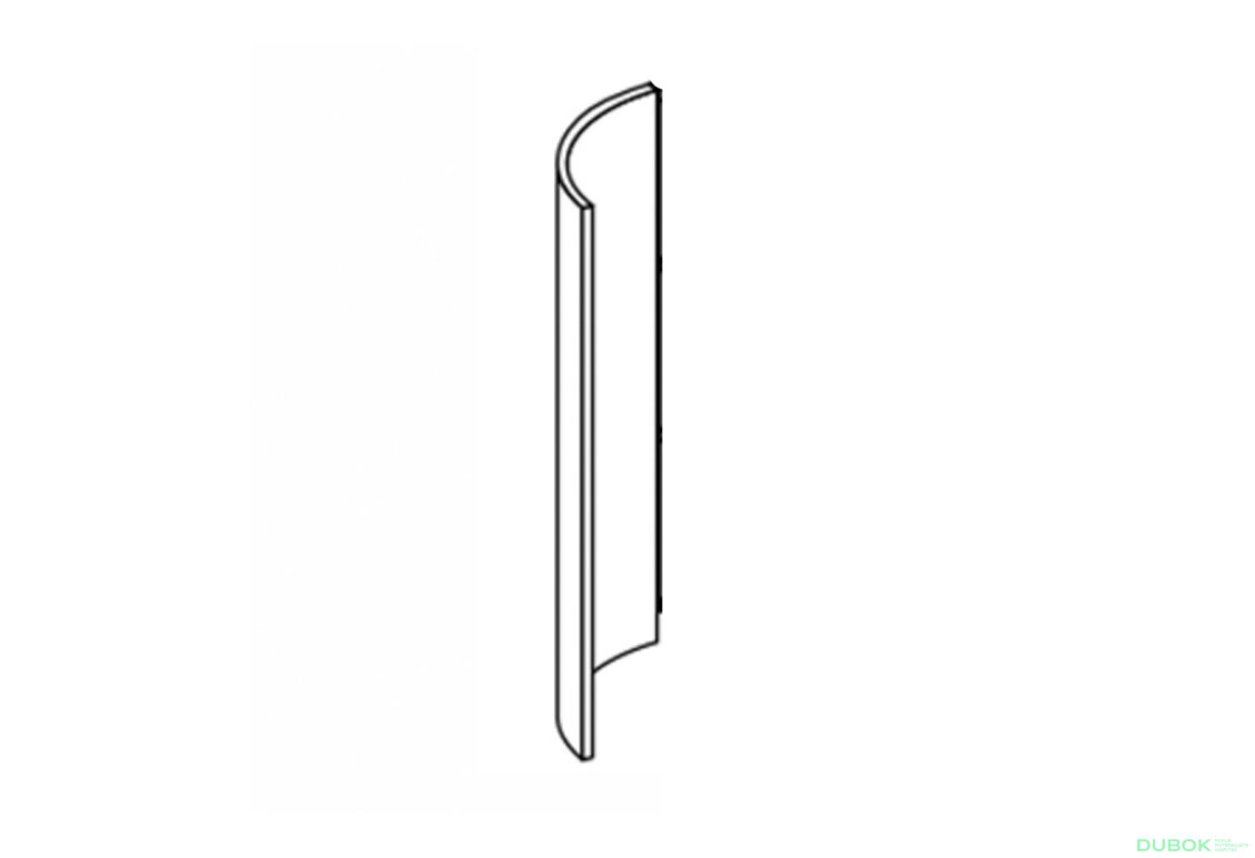 Obrázek 2 - Fasáda 30VZR Ukončení Rádiusové 720mm Mary