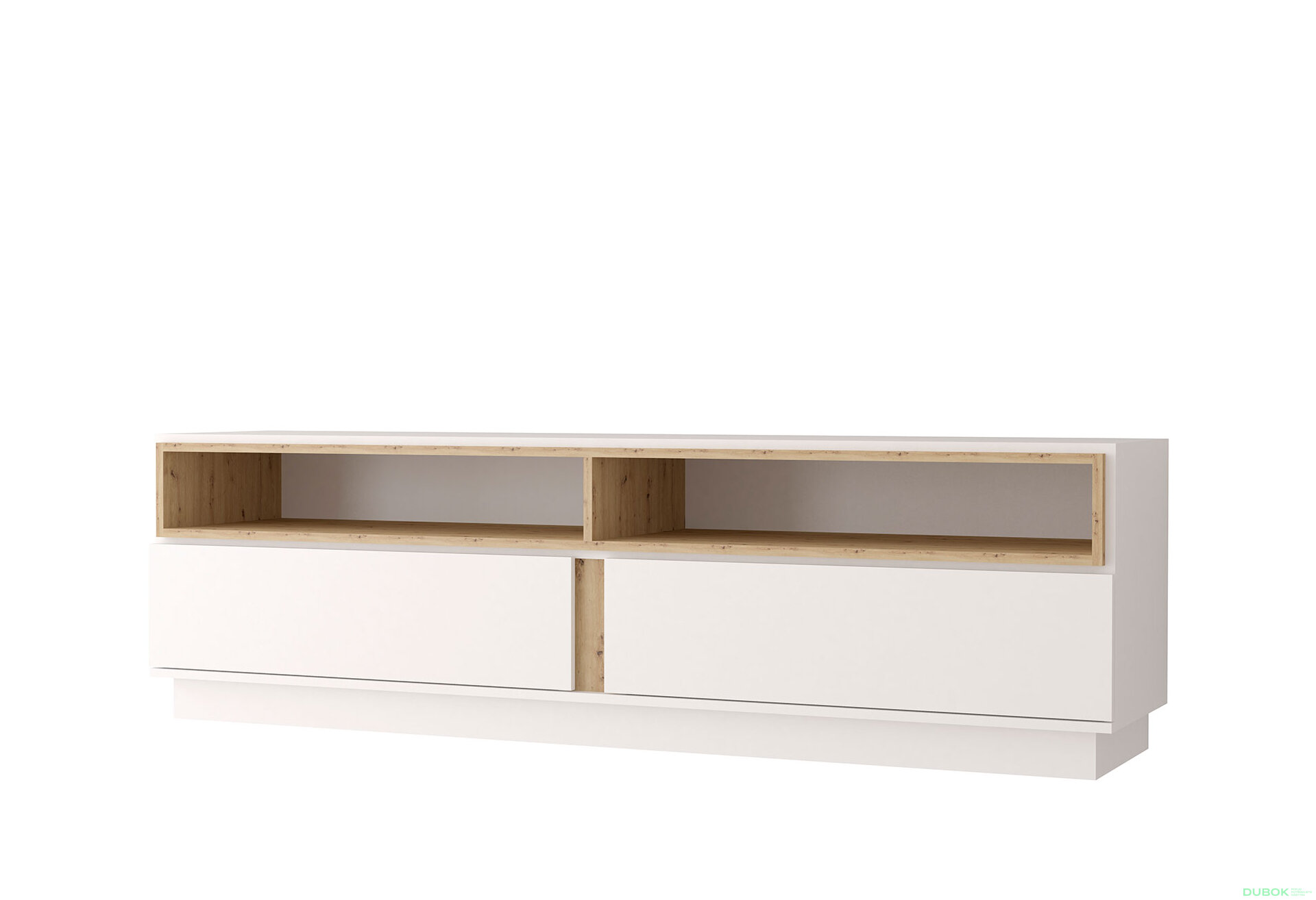 Obrázek 1 - TV stolek Grey bílý, artisan / bílý Idczak meble