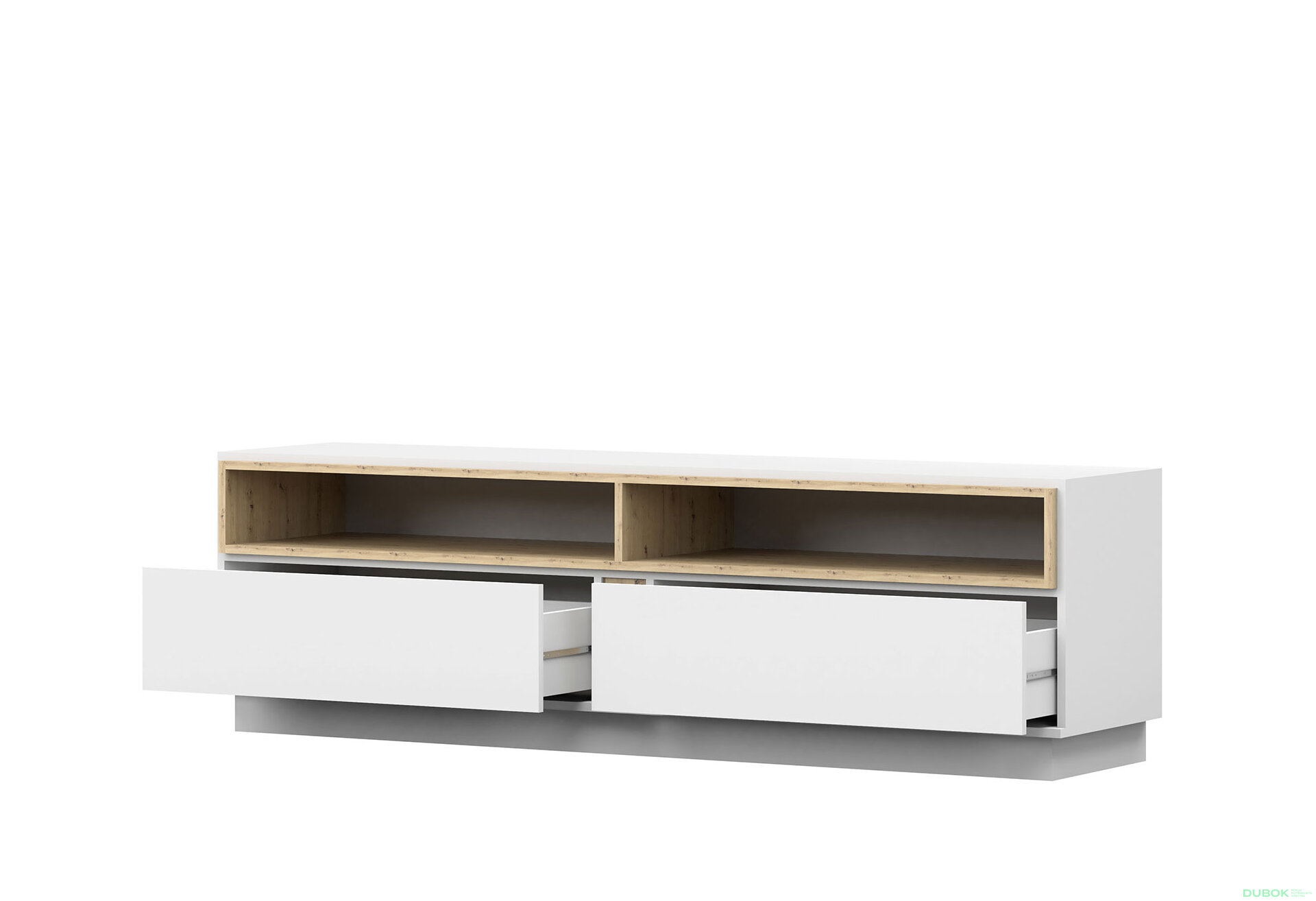 Obrázek 2 - TV stolek Grey bílý, artisan / bílý Idczak meble