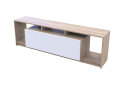 Obrázek 6 - TV stolek U1 dub sonoma / bílý dřevotříska 160x38x48
