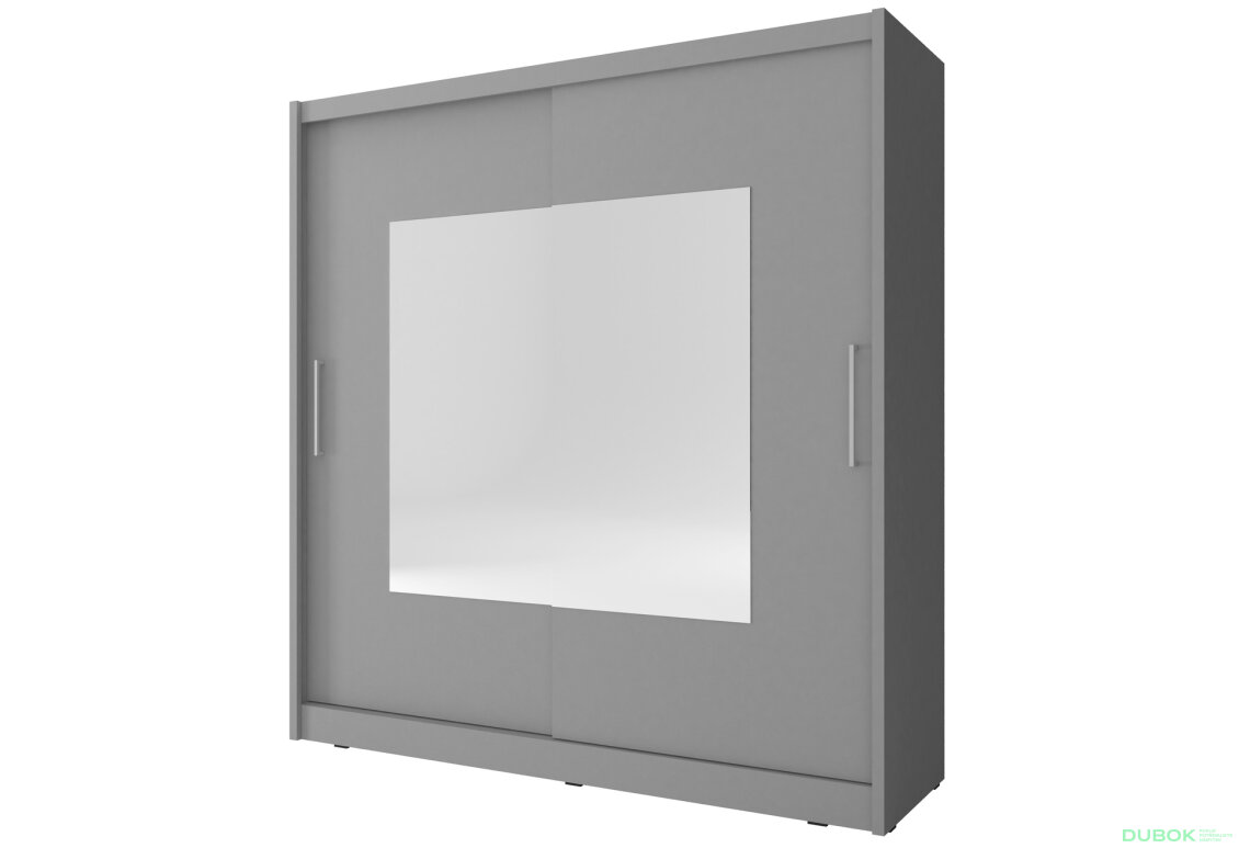 Skříň Wiki IX 180 grafit