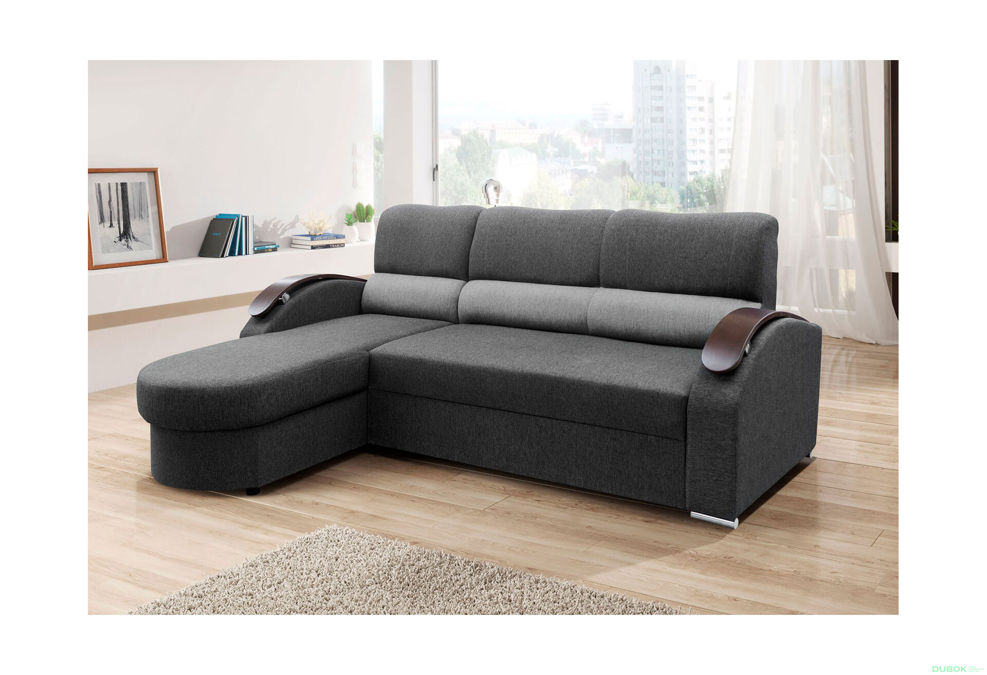 Obrázek 2 - Sedací souprava Megan A Bahama 35 + Bahama 31 / typ L