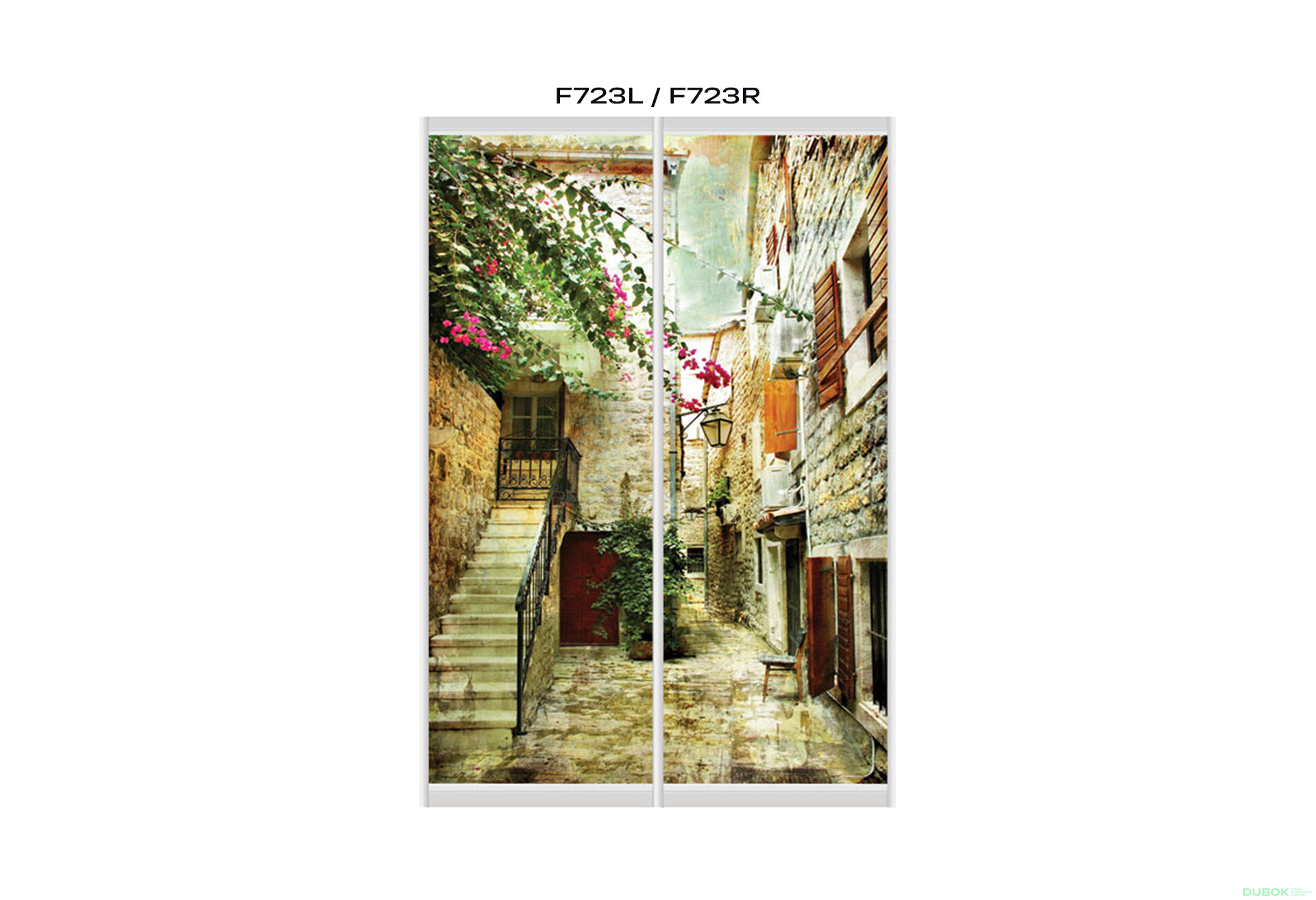 Obrázek 14 - Fasáda F-700 Fototisk WT Rim-Veneziano 2D 1,4 m