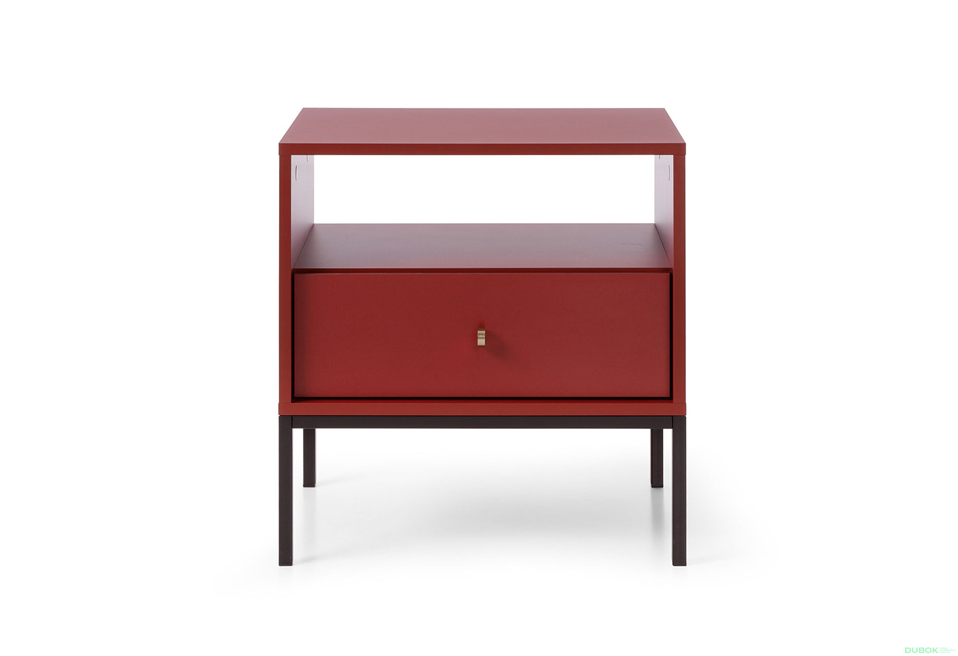 Obrázek 2 - Noční stolek MS54 Mono bordo