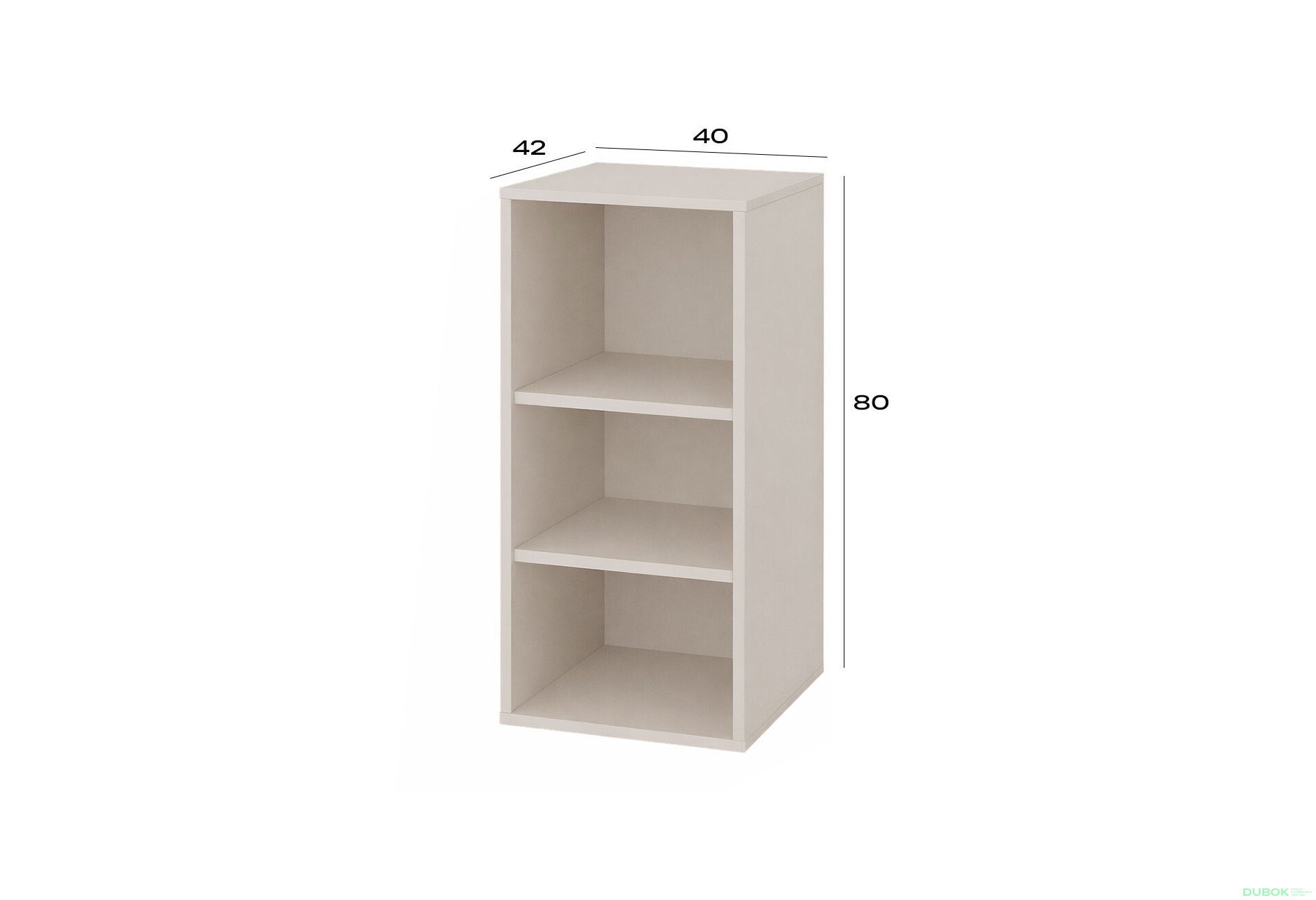 Obrázek 2 - Space Korpus komoda 1D kašmír