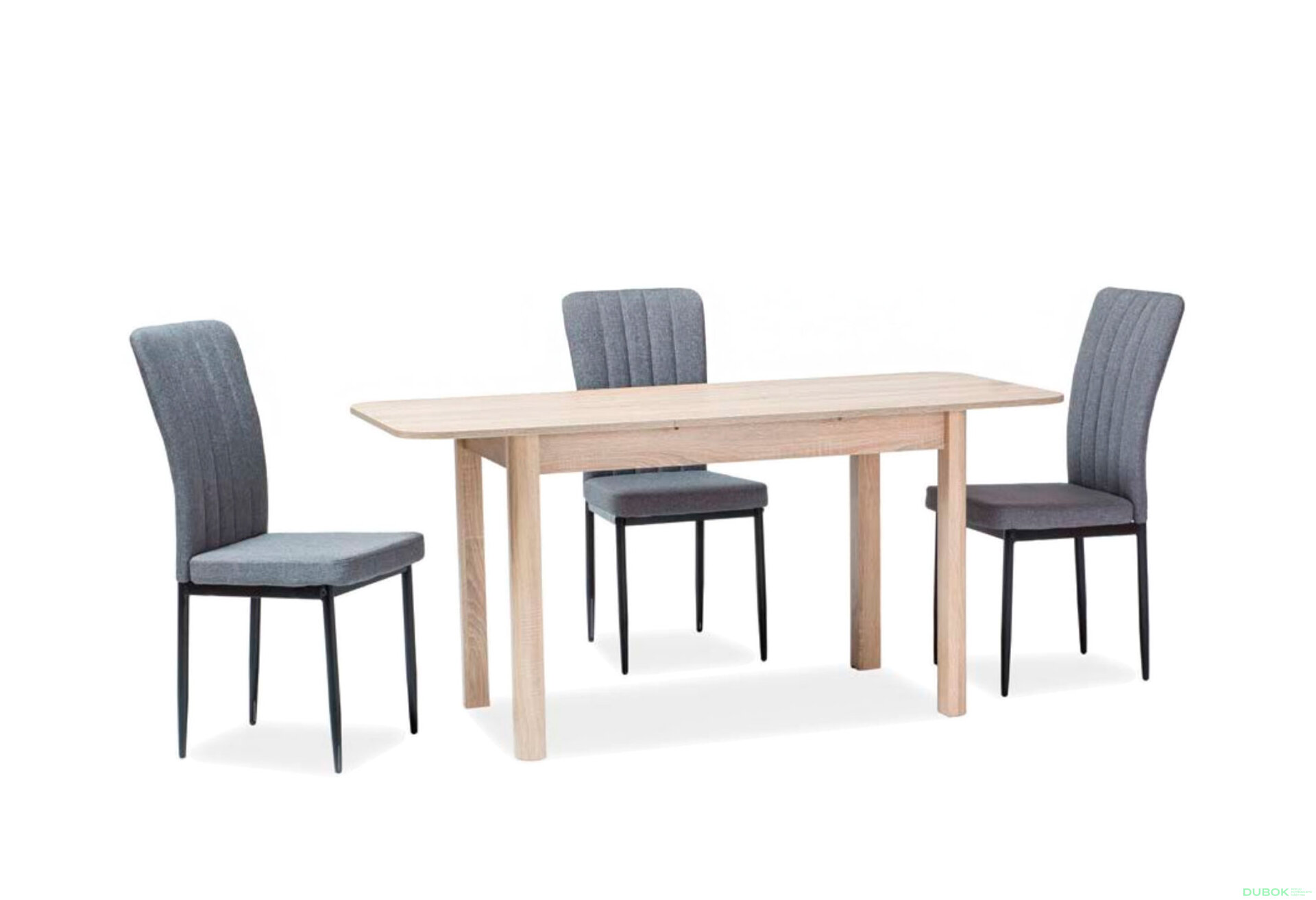 Obrázek 4 - Stůl Diego II 105(140)x65 dub sonoma MDF / dřevo