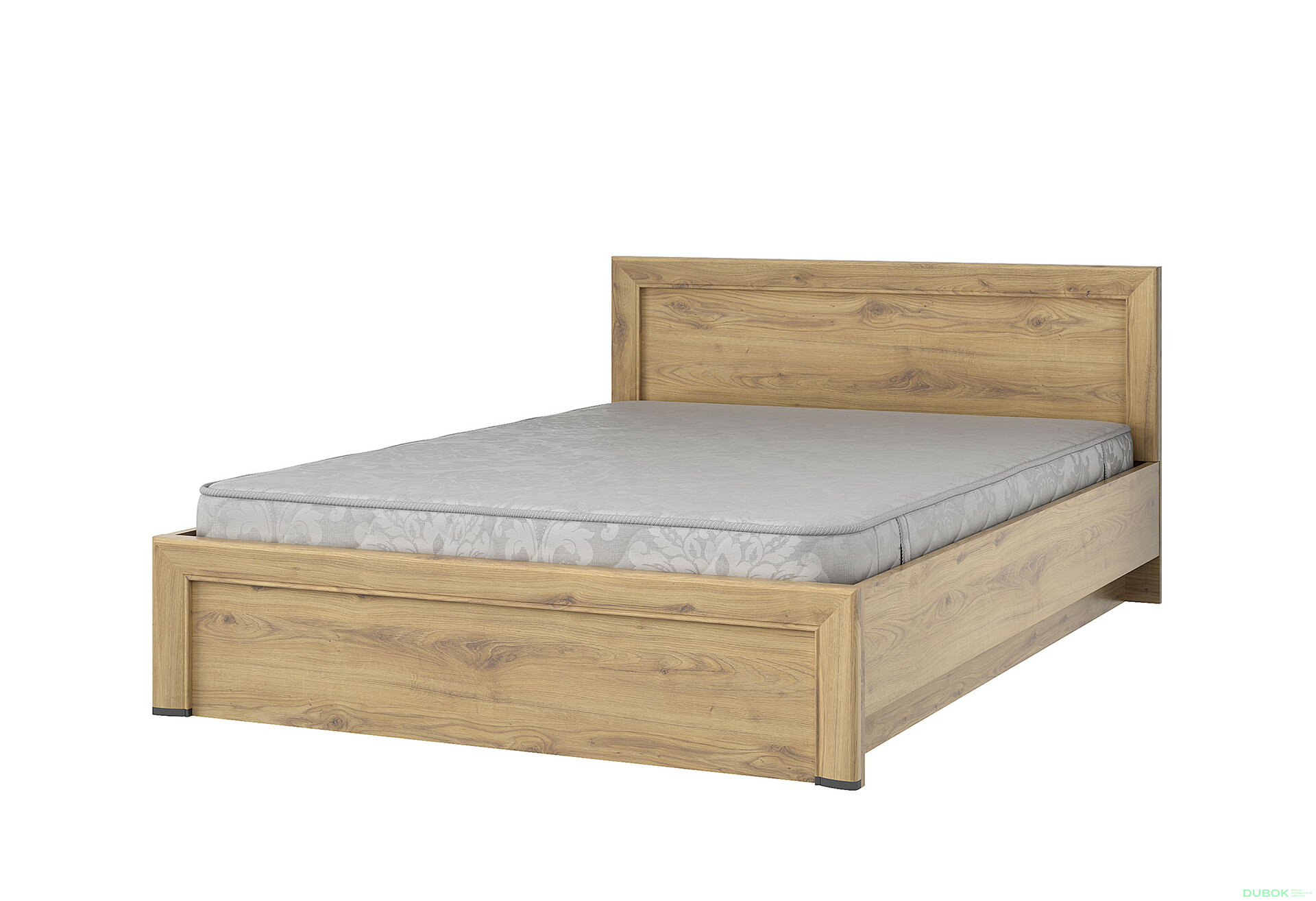 Obrázek 3 - Postel 140x200 s roštem, úložným prostorem Sapori dub navarra