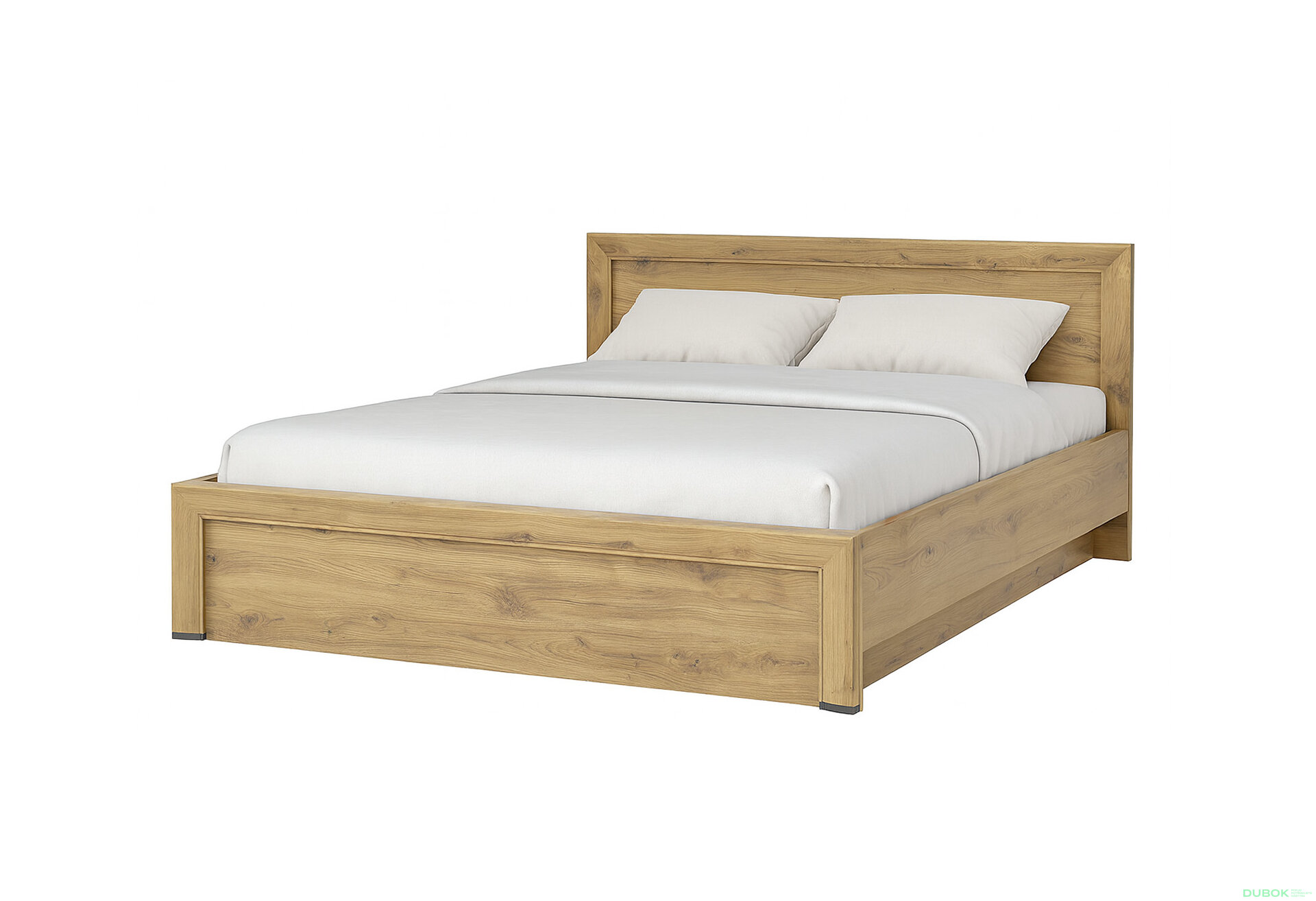Obrázek 1 - Postel 140x200 s roštem, úložným prostorem Sapori dub navarra