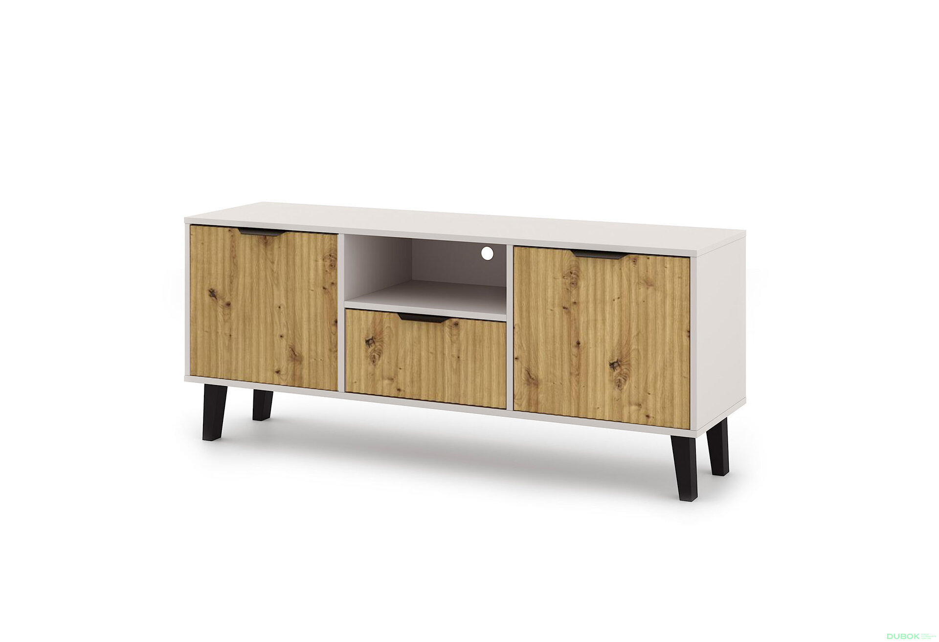 Obrázek 1 - TV stolek Borg Duo 2d1s kašmír / dub artisan