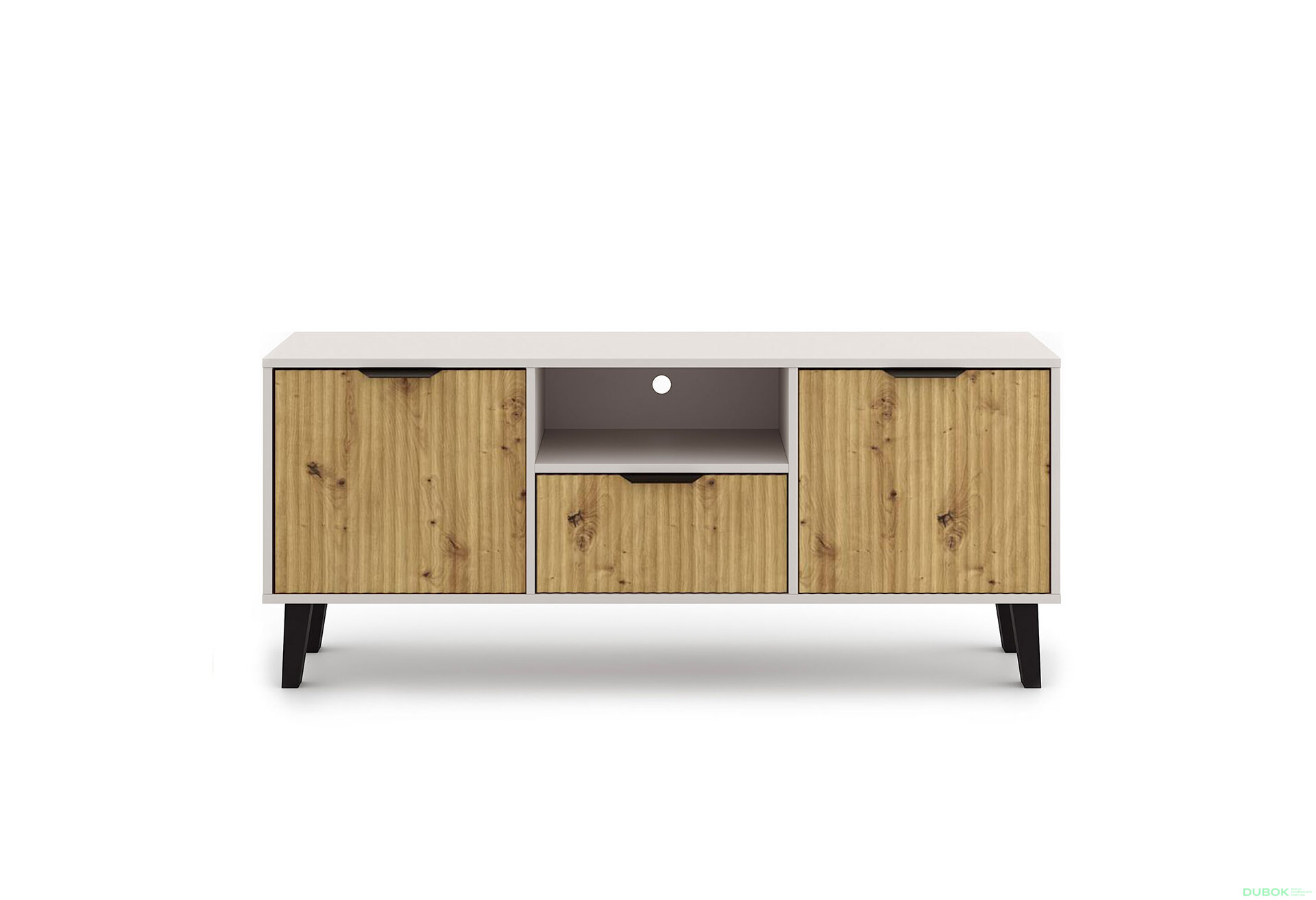 Obrázek 3 - TV stolek Borg Duo 2d1s kašmír / dub artisan