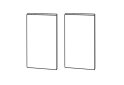 Obrázek 1 - Fasáda 60N + Dřez 2dv 720mm Mary Pro Blum