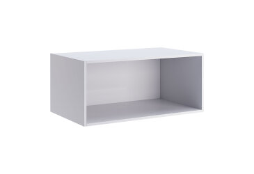 Korpus Nástavec na skříň 2dv Bílý lesk Idea