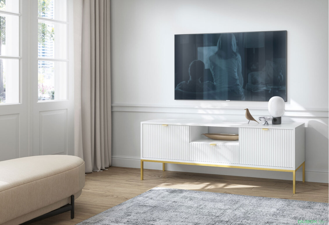 Obrázek 7 - Série do obývacího pokoje Nova Zlaté nohy / zlatý úchytky