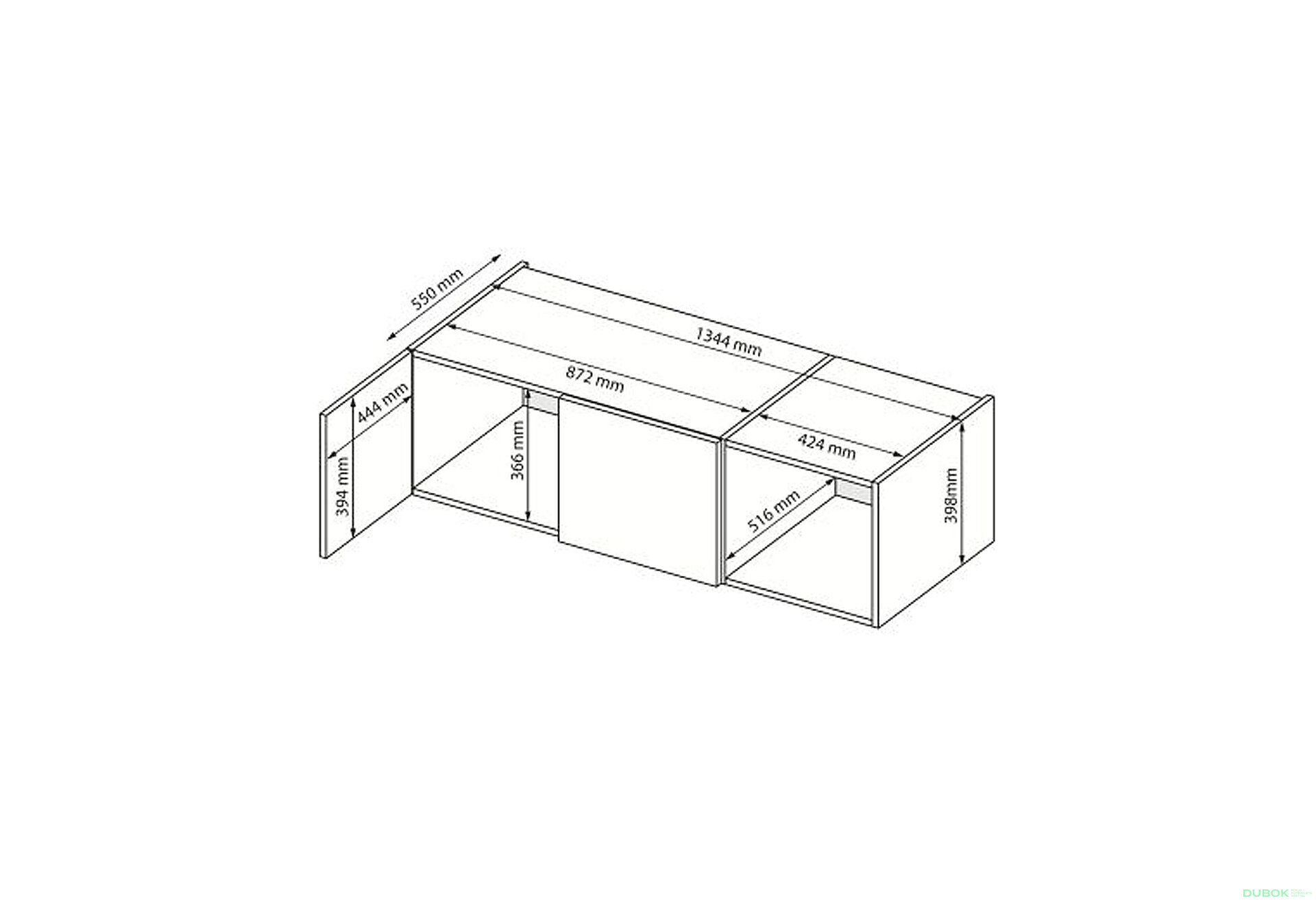 Obrázek 5 - Nástavba 3D bílý lesk Mila