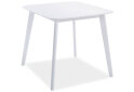 Obrázek 2 - Stůl Sigma 80x80 bílý MDF / dřevo