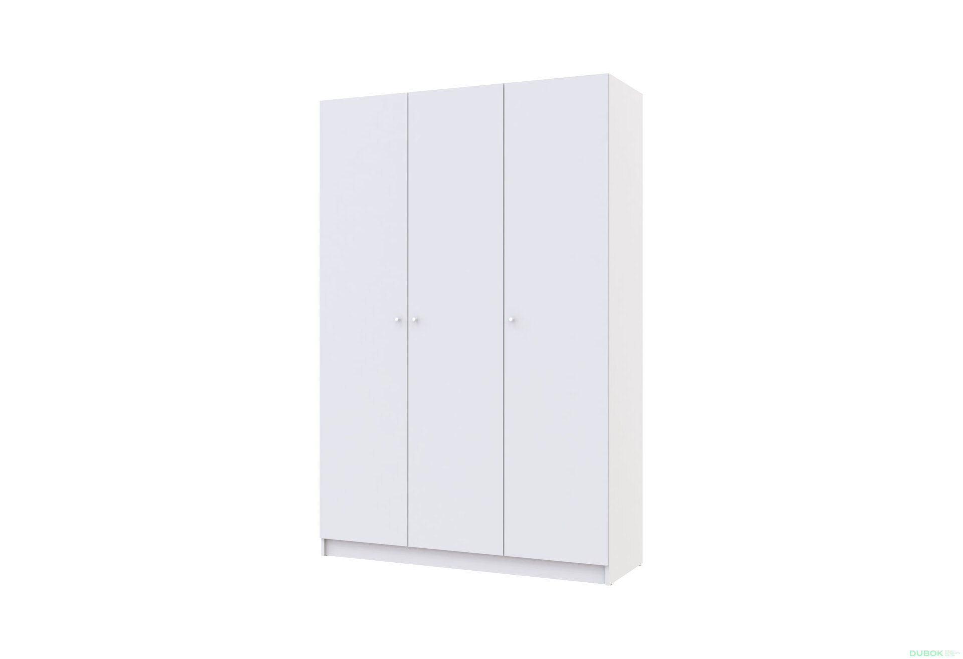 Obrázek 1 - Skříň Promo se 3 dveřmi 135 cm, bílá
