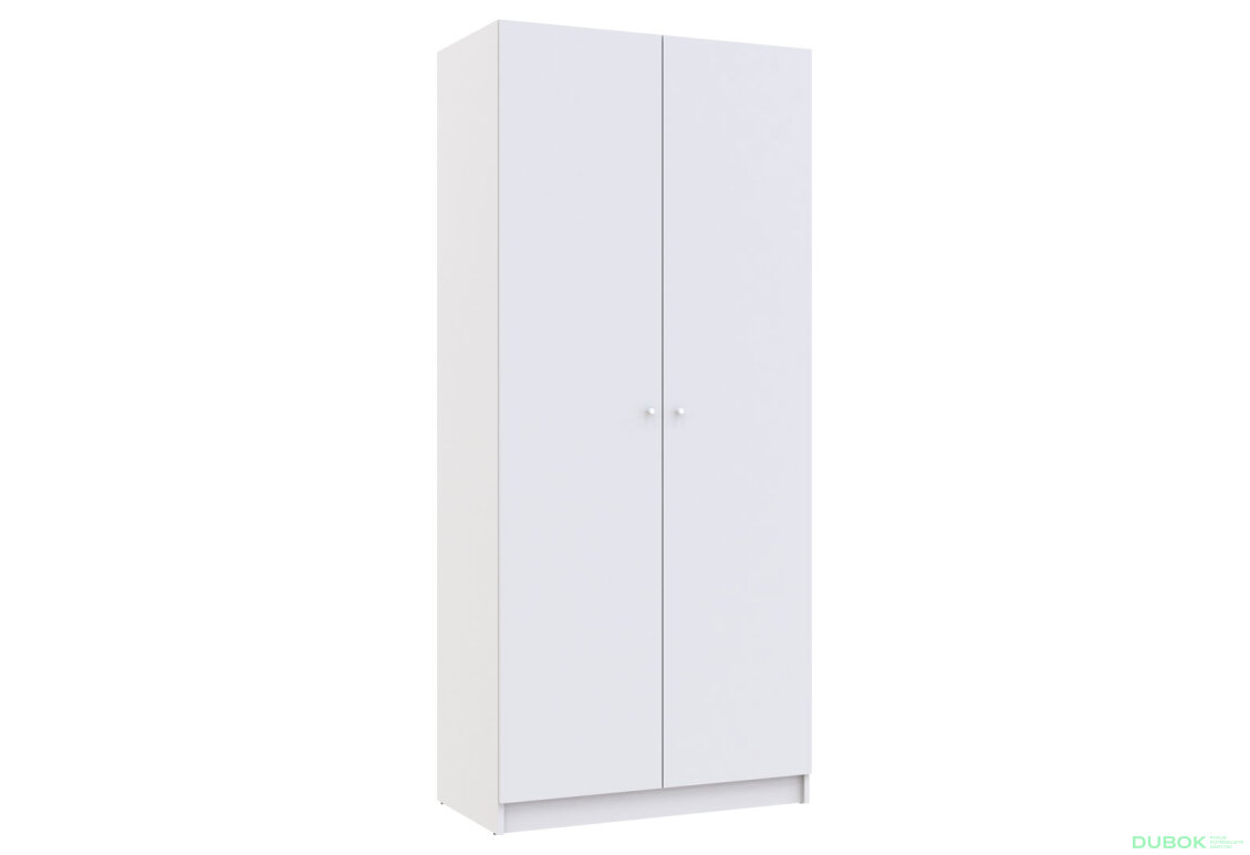 Obrázek 4 - Skříň Promo s 2 dveřmi 90 cm, Bílá