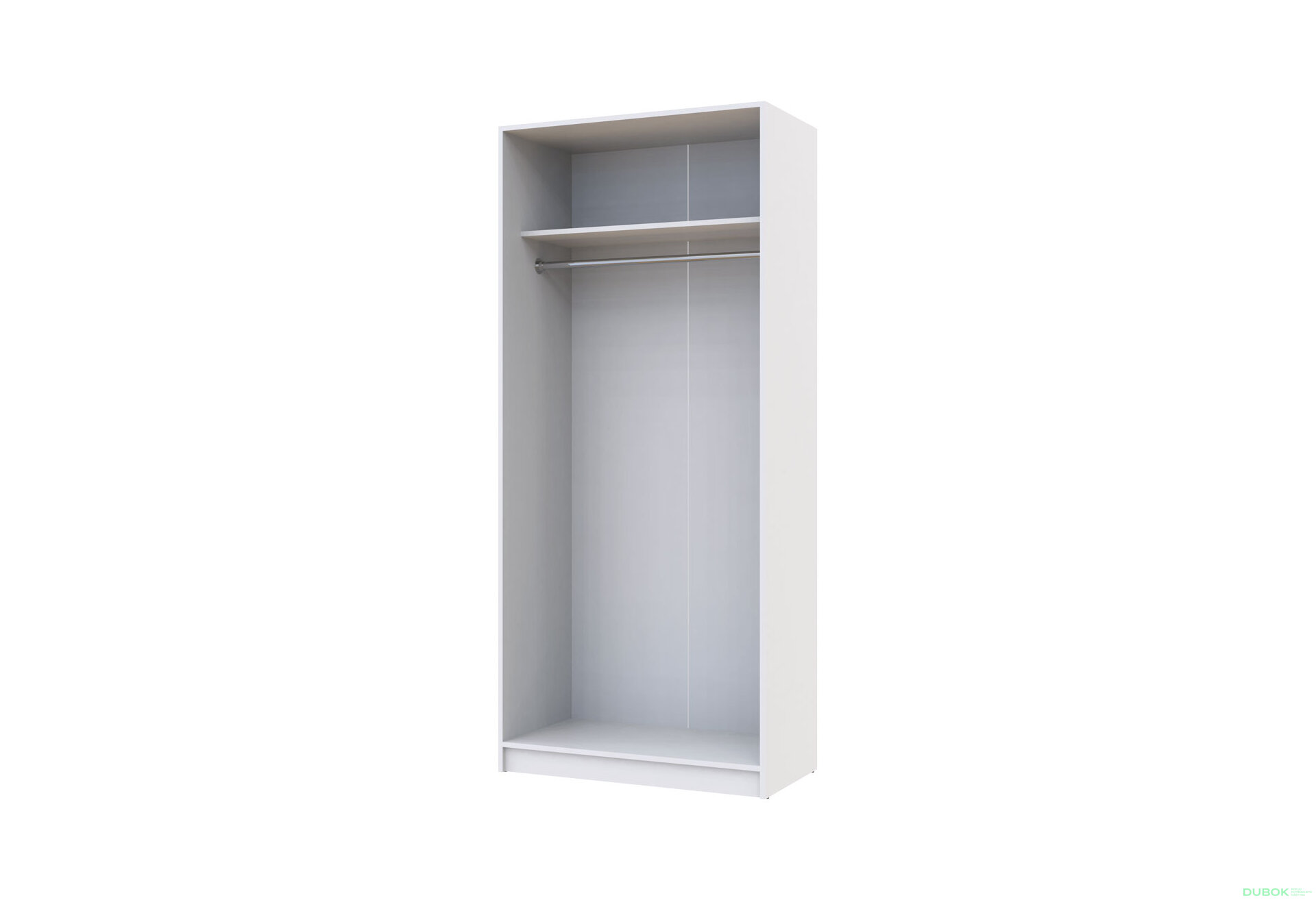 Obrázek 5 - Skříň Promo s 2 dveřmi 90 cm, Bílá