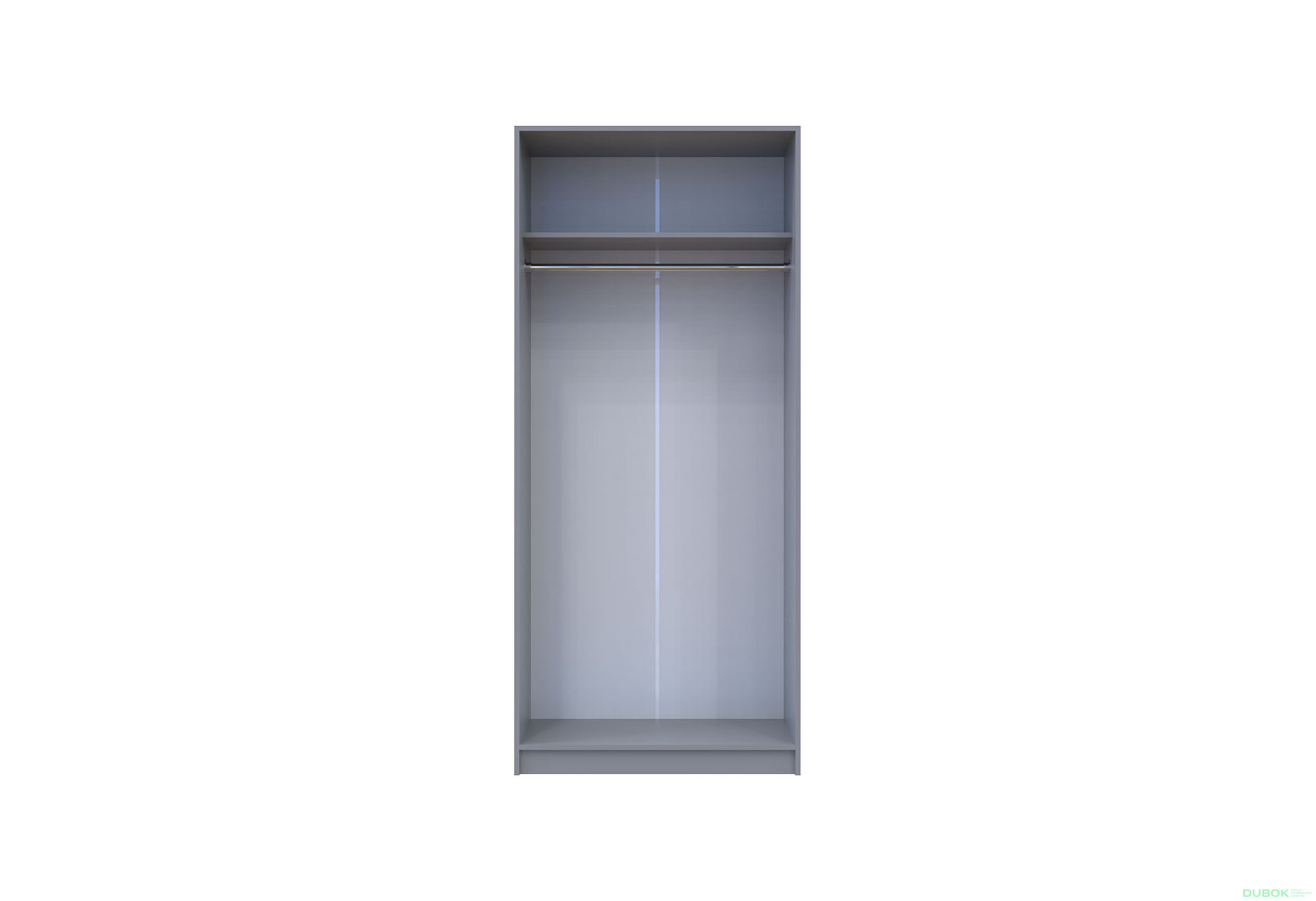 Obrázek 6 - Skříň Promo s 2 dveřmi 90 cm, šedá