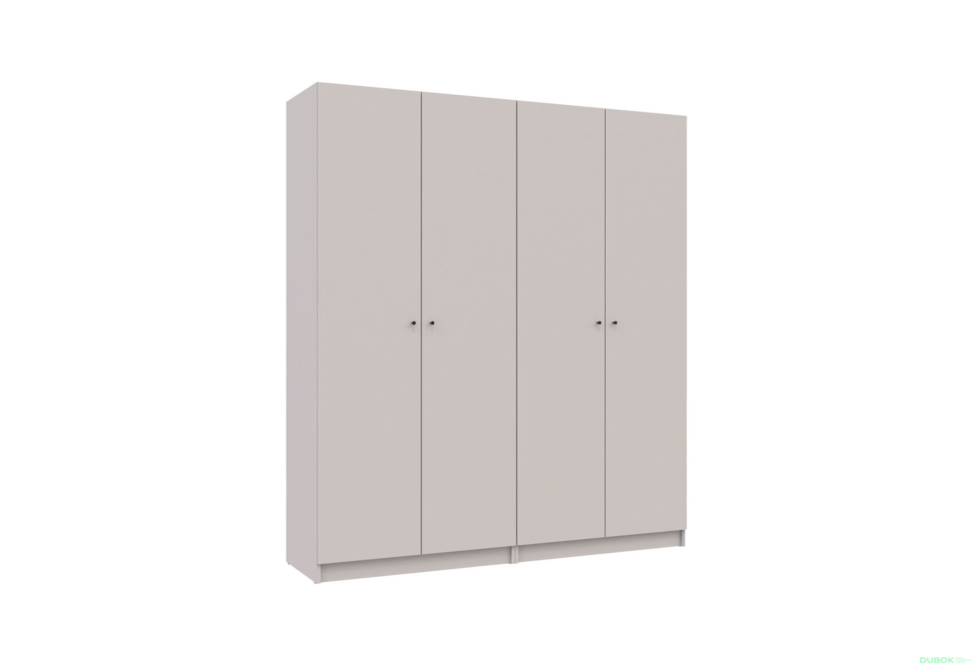 Obrázek 5 - Skříň Promo se 4 dveřmi 180 cm Kašmír