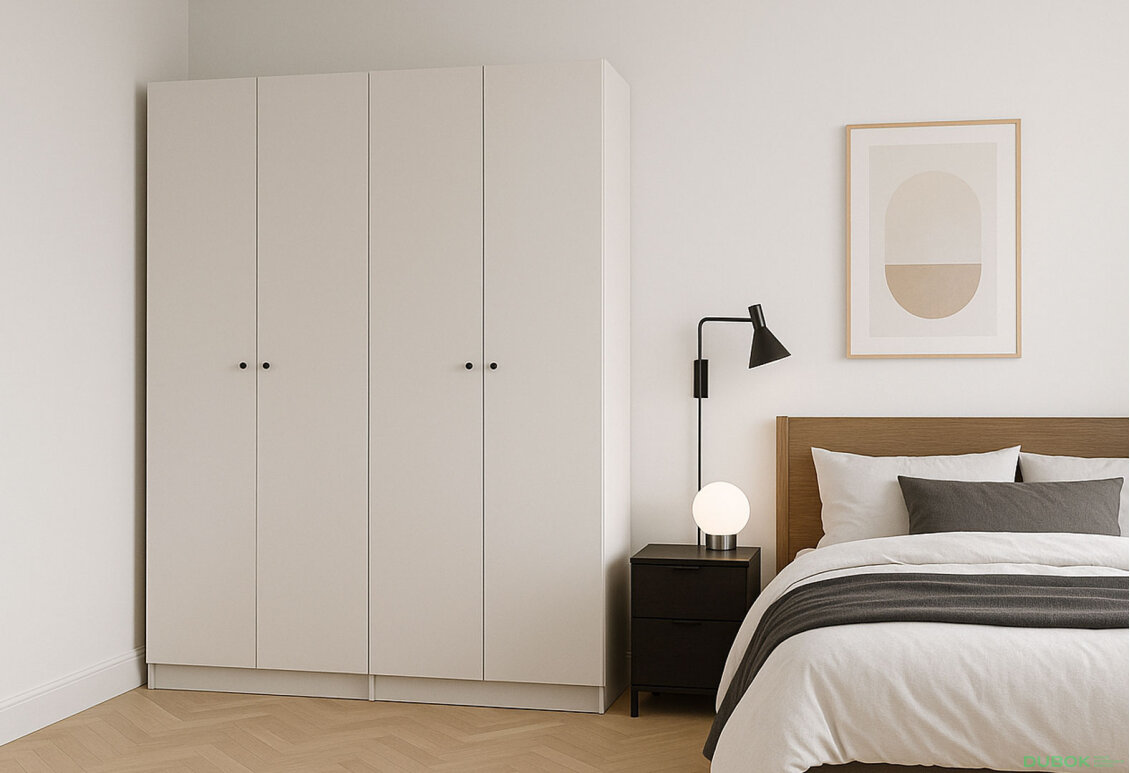Obrázek 2 - Skříň Promo se 4 dveřmi 180 cm Kašmír